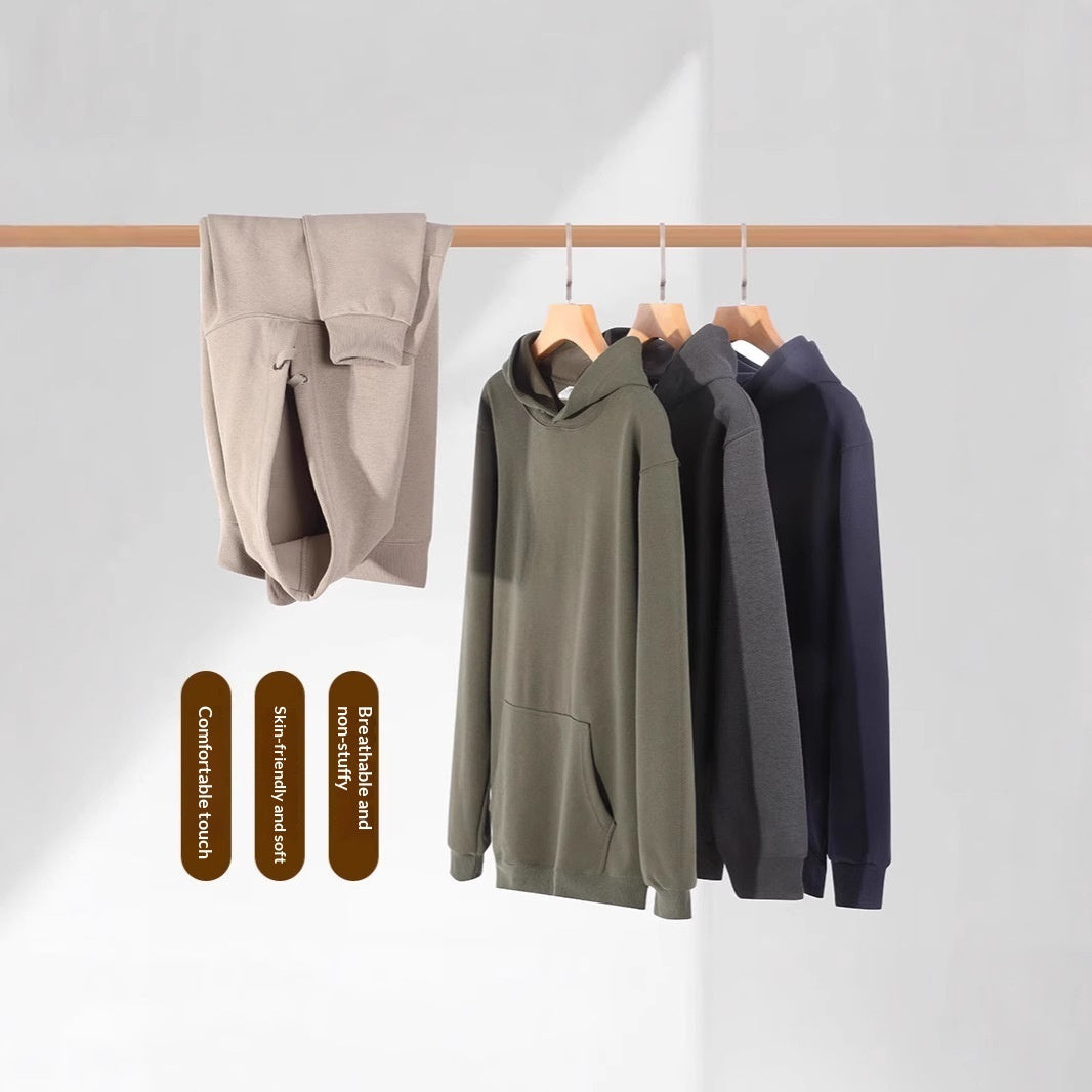 Solid-color Versatile Men's Base Layer Top
