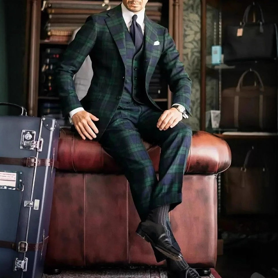 Chic Handsome Casual Everyday Business Suit
