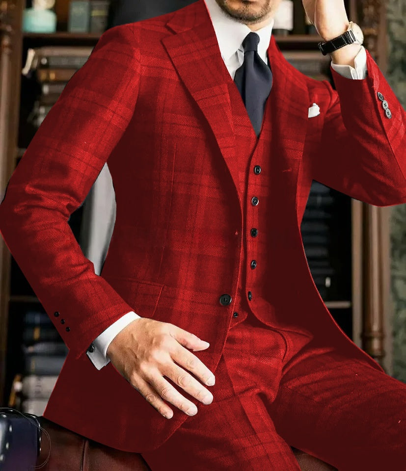 Chic Handsome Casual Everyday Business Suit