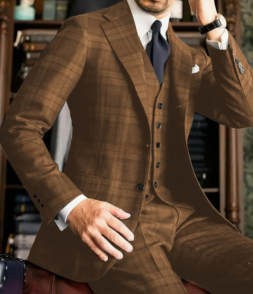Chic Handsome Casual Everyday Business Suit