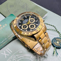 ROLEX DAYTONA SEMIAUTOMATICO DORADO-NEGRO