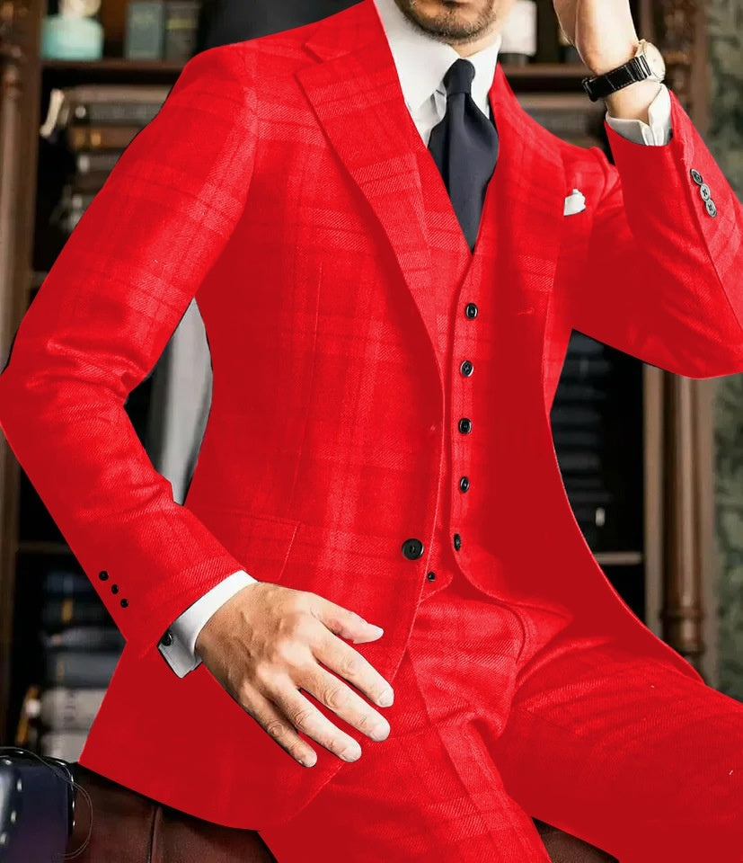 Chic Handsome Casual Everyday Business Suit