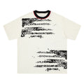 American-style Street Letter-printed Short-sleeve Shirt